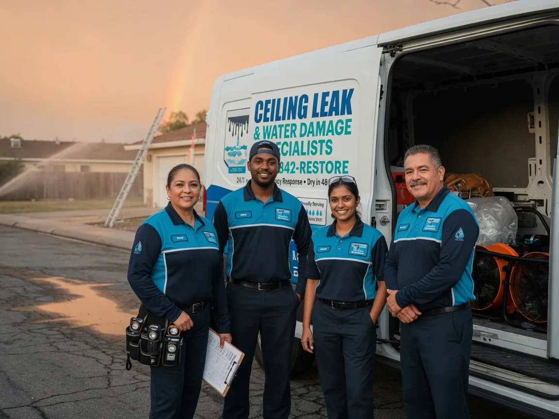 Ceiling Leak Cleanup company in Cochranville, PA